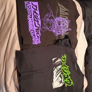 2x Kaiju017 Anime T Shirts Size Large